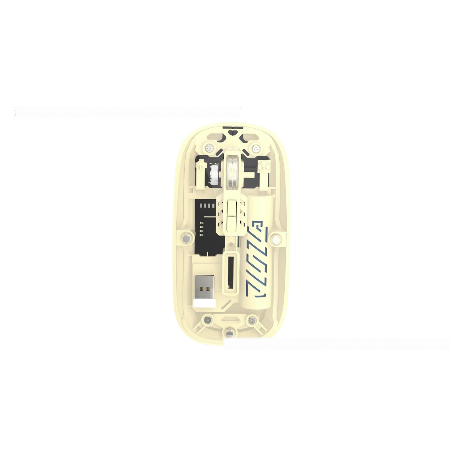 Budget Wireless Transparent Dual-Mode Mouse
