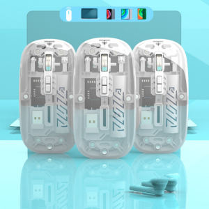 Budget Wireless Transparent Dual-Mode Mouse
