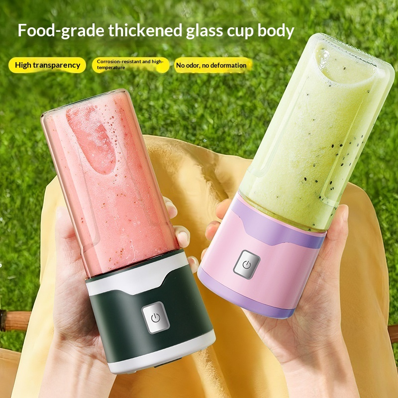 Electric Juicer USB Rechargeable Mixer 500ml Cup - Image 16