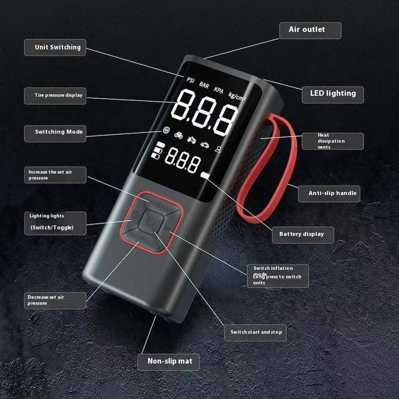 Portable Smart Tire Inflator