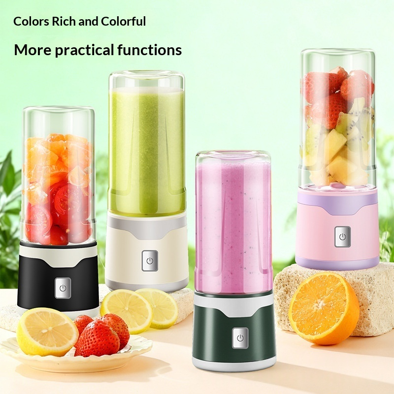 Electric Juicer USB Rechargeable Mixer 500ml Cup - Image 15