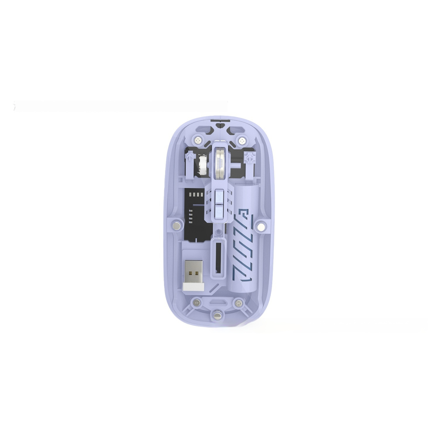 Budget Wireless Transparent Dual-Mode Mouse