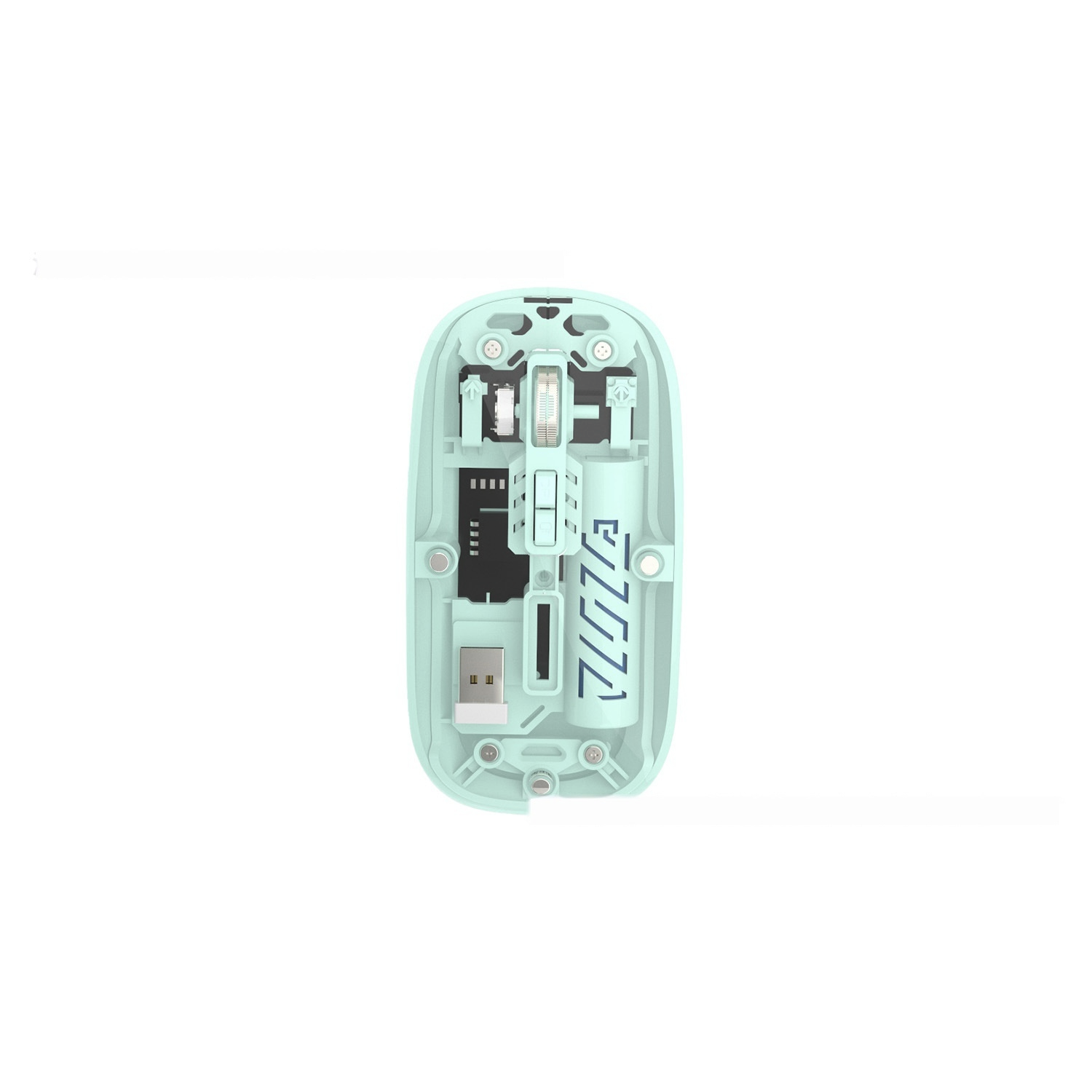 Budget Wireless Transparent Dual-Mode Mouse
