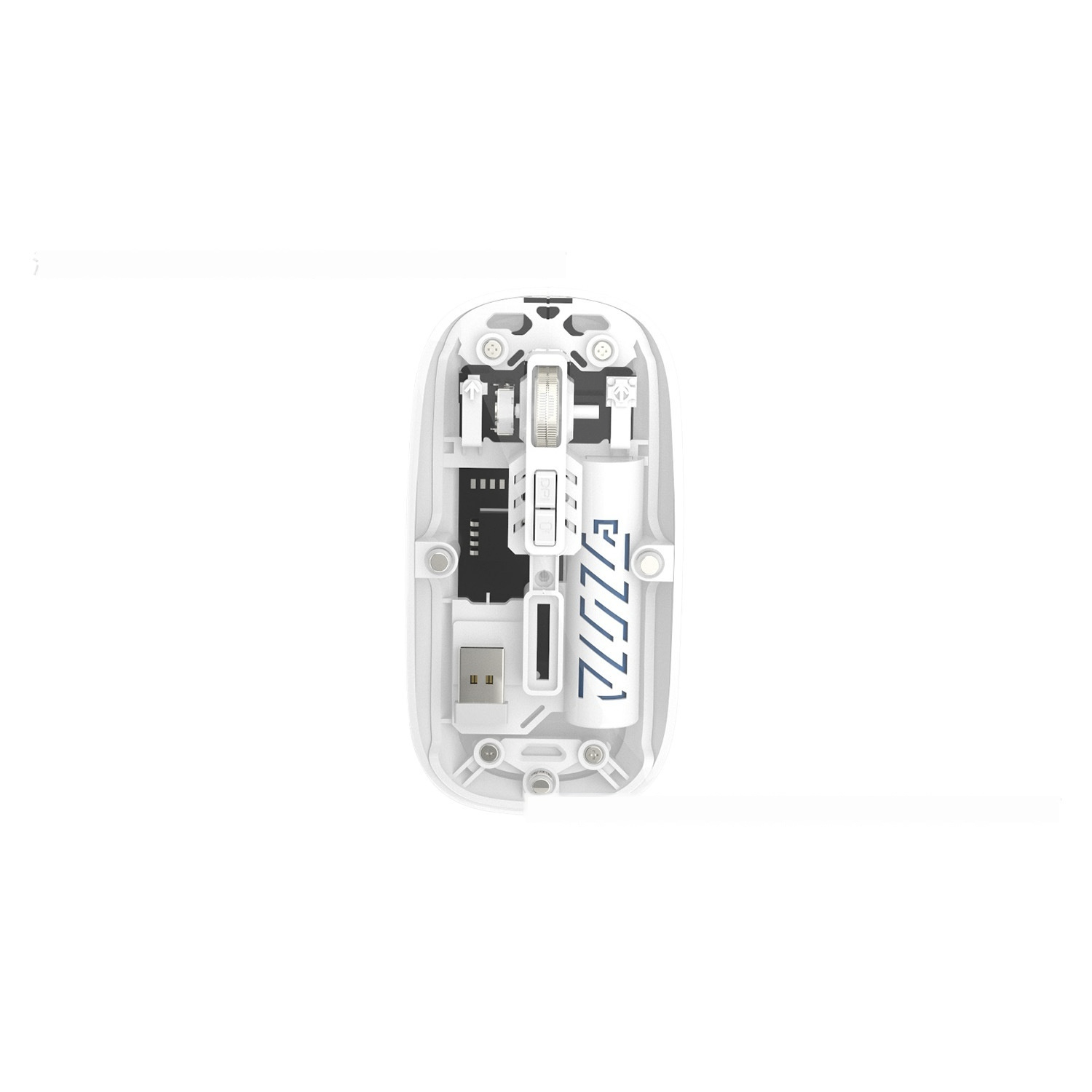 Budget Wireless Transparent Dual-Mode Mouse