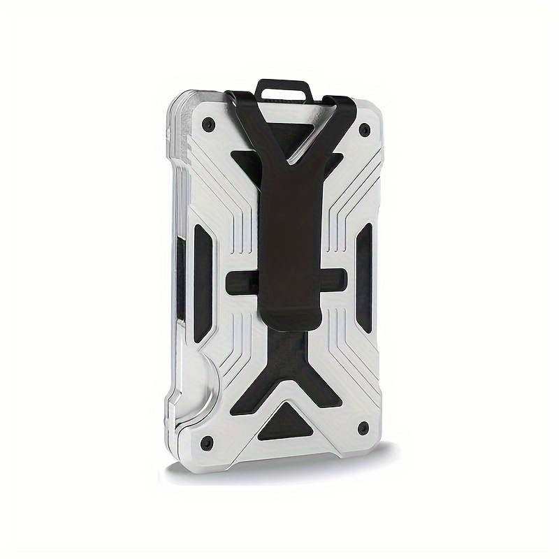 Carbon Fiber Card Holder Wallet with AirTag Pocket