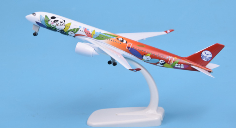 Airbus A350 Sichuan Airlines Panda Model