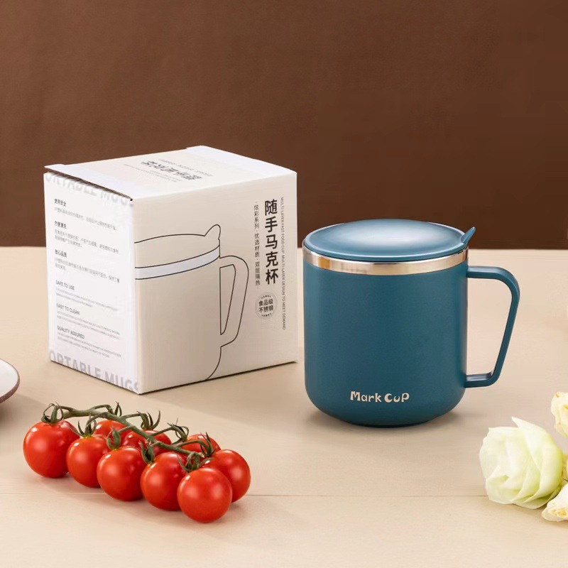 Mug Cup 304 Stainless Steel Double Wall Insulation