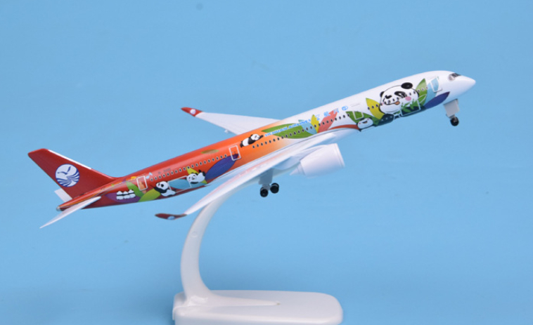 Airbus A350 Sichuan Airlines Panda Model