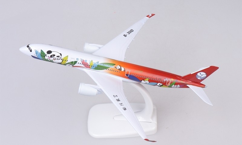 Airbus A350 Sichuan Airlines Panda Model