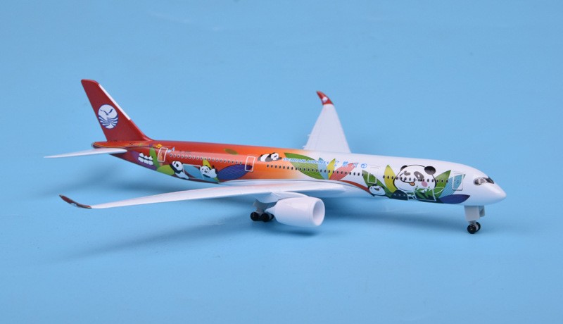 Airbus A350 Sichuan Airlines Panda Model