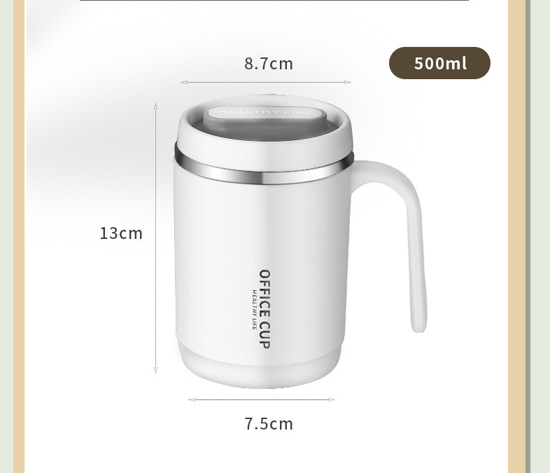 Mug 500ml Double Insulated 304 Stainless Steel